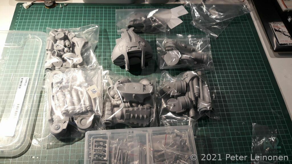 unassembled kit