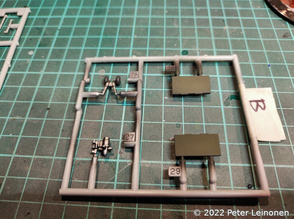 Painting on the sprues directly