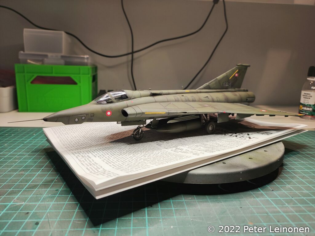 RF-35 Draken completed, looking good
