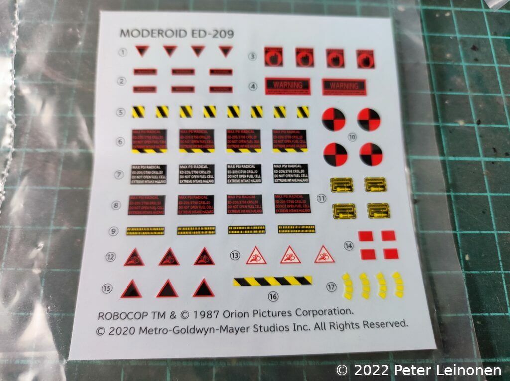 Waterslide decals! Much better than stickers