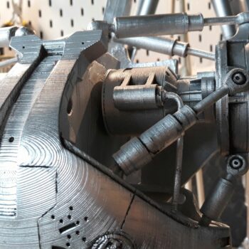 3D Printed T-800 Endoskeleton Part 3