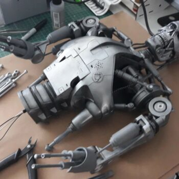 3D Printed T-800 Endoskeleton Part 9