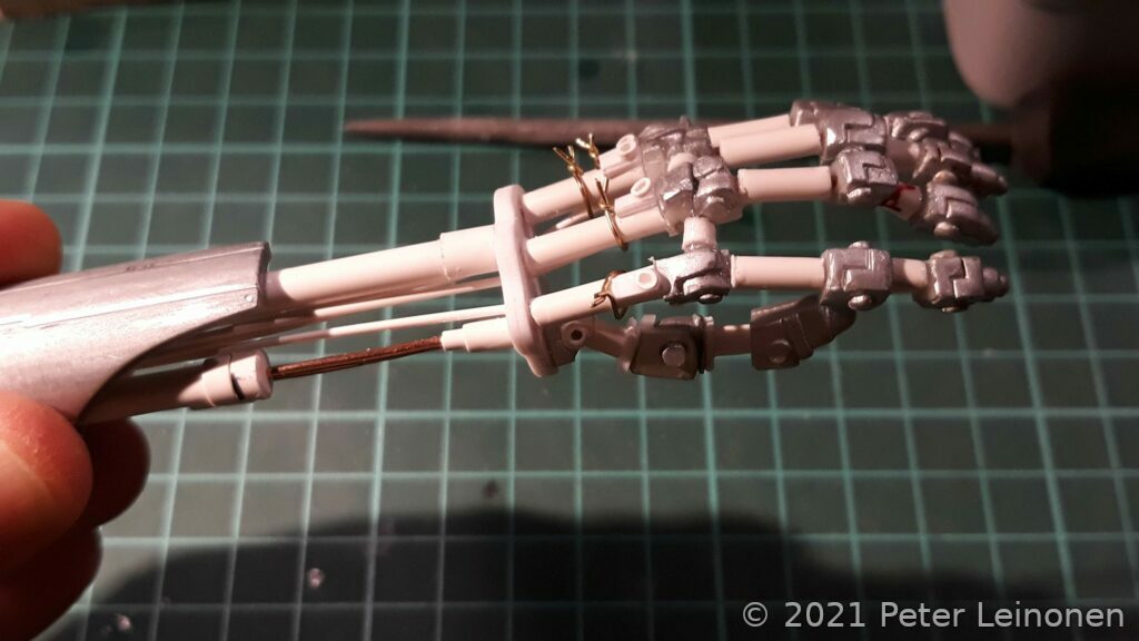 new lower arms and hands