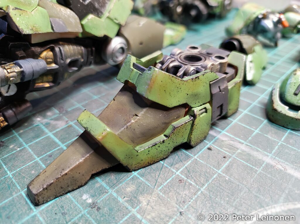 Weathering the feet